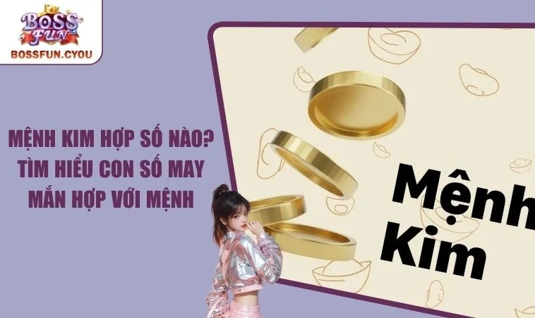 mệnh Kim hợp số nào