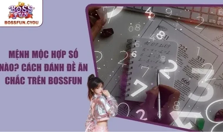 Mệnh Mộc Hợp Số Nào